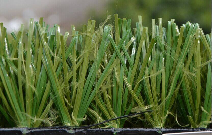 หญ้าเทียมสำหรับสนามฟุตบอล หญ้าปลอมขนยาว 5 cm