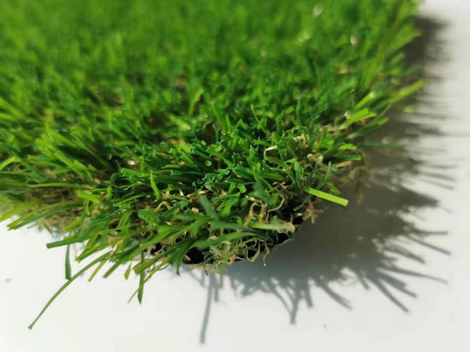 หญ้าเทียมกลางแจ้ง หญ้าปลอมขนยาว 3.0 cm