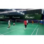 พื้นสนามแบดมินตัน