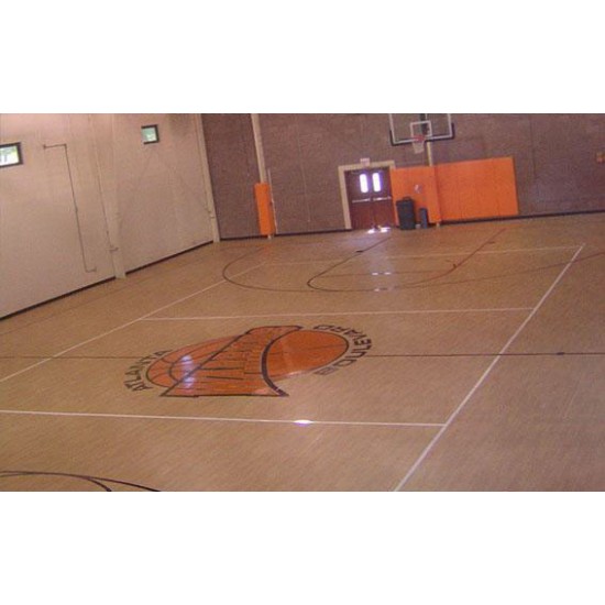 พื้นสนามบาสเกตบอล