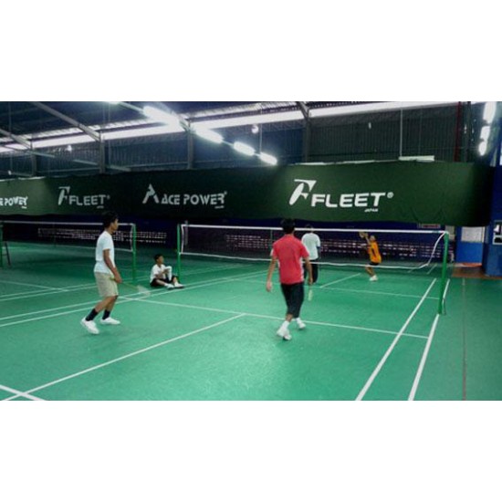 พื้นสนามแบดมินตัน